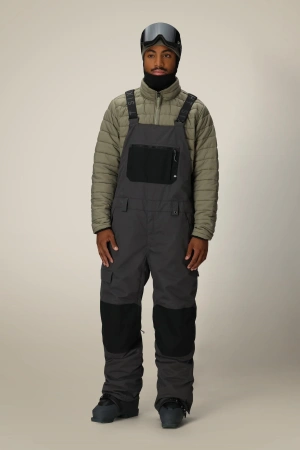 Spodnie snowboardowe 686 Hot Lap Insulated Bib (charcoal colorblock)