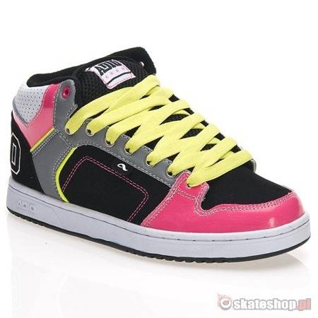 Buty ADIO Kingsley WMN (black/grey/pink) czarno-różowe